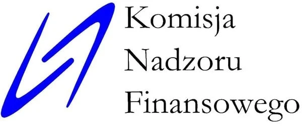 Grafika i czcionka przedstawiająca Polski organ nadzoru finansowego Komisję Nadzoru Finansowego (KNF)

Obraz przedstawiający logo KNF - Polski Urząd Nadzoru Finansowego, z unikalną czcionką i grafiką.