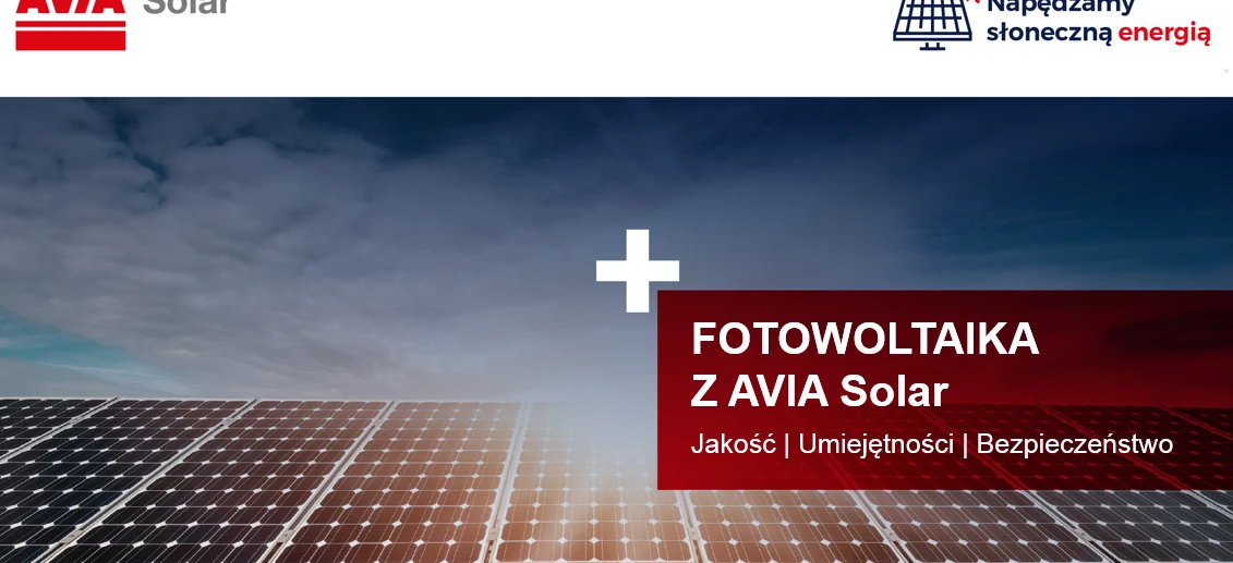 Powering with solar energy + Photovoltaics from AVIA Solar. Quality | Skills | Safety. AVIA Solar - We Drive with Solar Energy.